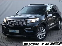 Obsidianschwarz Gebraucht 2021 Ford Explorer Platinum SUV | 37.460 €