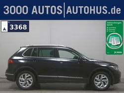 Deep black perleffekt (metallic) Gebraucht 2021 VW Tiguan Elegance SUV | 22.980 € (Guter Preis)