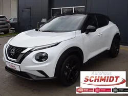 White pearl/dach schwarz Neu 2025 Nissan Juke Tekna SUV | 29.790 € (Teuer)