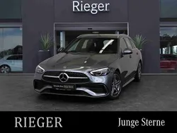 Grey metallic Gebraucht 2024 Mercedes C220 AMG Kombi | 40.877 € (Fairer Preis)
