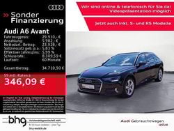 Mythosschwarz metallic Gebraucht 2022 Audi A6 Ambiente Kombi | 29.910 € (Superpreis)
