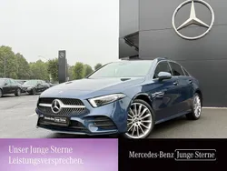 Blau Gebraucht 2022 Mercedes A250 AMG Limousine | 31.580 € (Fairer Preis)