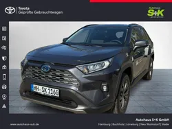 Marlingrau metallic (grau) Gebraucht 2024 Toyota RAV4 Hybrid SUV | 44.490 € (Etwas zu teuer)
