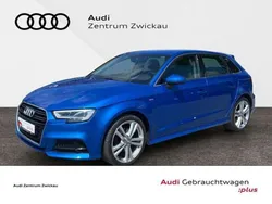 Blau Gebraucht 2019 Audi A3 Sportback Sport Limousine | 18.930 € (Fairer Preis)