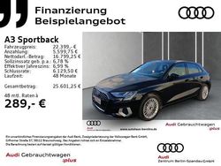 Mythosschwarz metallic Gebraucht 2023 Audi A3 Sportback e-tron Advanced Plus Kleinwagen | 22.399 € (Guter Preis)