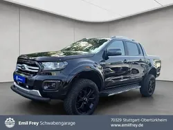 Schwarz Gebraucht 2021 Ford Ranger Wildtrack Abholung | 35.900 € (Fairer Preis)
