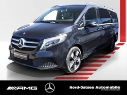 Obsidianschwarz metallic Gebraucht 2021 Mercedes V300 Avantgarde Edition Van / Kleinbus | 41.890 € (Fairer Preis)