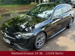 Schwarz Gebraucht 2022 Mercedes C300 AMG line Kombi | 26.990 €
