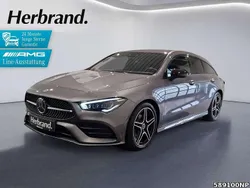 Metalliclack mountaingrau Gebraucht 2023 Mercedes CLA180 AMG Limousine | 29.770 € (Fairer Preis)