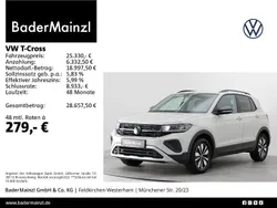 Grau Gebraucht 2025 VW T-Cross Goal SUV | 25.330 € (Fairer Preis)