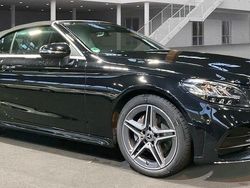 Schwarz Gebraucht 2020 Mercedes C200 AMG Cabrio | 31.999 € (Superpreis)