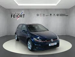 Atlantic blue metallic (metallic) Gebraucht 2018 VW Golf VII GTI Limousine | 21.949 € (Fairer Preis)