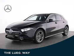 Schwarz metalliclack kosmossch Gebraucht 2022 Mercedes A250 AMG Limousine | 29.685 € (Fairer Preis)