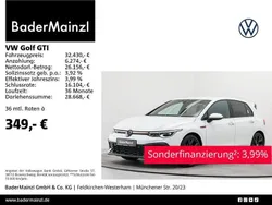Pure white Gebraucht 2022 VW Golf VIII GTI Clubsport Limousine | 31.830 € (Guter Preis)
