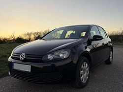 Schwarz Gebraucht 2009 VW Golf VI Trendline Kleinwagen | 3.999 € (Fairer Preis)