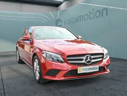 Rot Gebraucht 2020 Mercedes C180 Avantgarde Limousine | 26.990 € (Guter Preis)