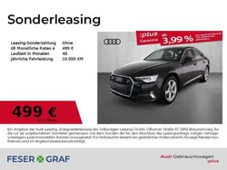 Mythosschwarz metallic Gebraucht 2024 Audi A6 Advanced Limousine | 49.990 €