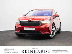 Velvetrot metallic Gebraucht 2021 Skoda Enyaq iV Loft SUV | 27.165 € (Etwas zu teuer)