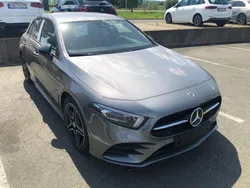 Grau Gebraucht 2021 Mercedes A180 AMG line Limousine | 22.999 € (Superpreis)