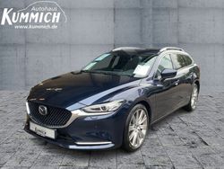 Blau Gebraucht 2024 Mazda 6 Exclusive-Line Limousine | 34.989 € (Etwas zu teuer)