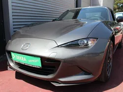 Machine gray (metallic) Gebraucht 2020 Mazda MX5 Edition Cabrio | 23.479 € (Teuer)