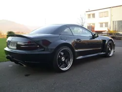 Schwarz Gebraucht 2004 Mercedes SL55 AMG AMG Cabrio | 39.000 €
