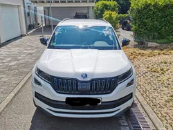 Weiß Gebraucht 2021 Skoda Kodiaq SportLine SUV | 35.999 € (Fairer Preis)