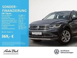 Grau (delfingrau metallic) Gebraucht 2023 VW Tiguan Elegance SUV | 30.980 € (Fairer Preis)