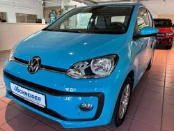 Blau Gebraucht 2021 VW up! Kleinwagen | 12.590 € (Fairer Preis)