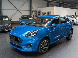 Blau Gebraucht 2023 Ford Puma ST-Line Limousine | 15.900 € (Fairer Preis)