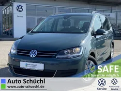 Petroleum blue metallic Gebraucht 2020 VW Sharan Comfortline Van / Kleinbus | 34.870 € (Etwas zu teuer)