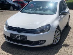 Weiß Gebraucht 2009 VW Golf VI Highline Limousine | 4.250 € (Superpreis)