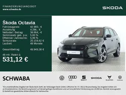 Khakigrün metallic Gebraucht 2025 Skoda Octavia RS Kombi | 42.960 € (Fairer Preis)