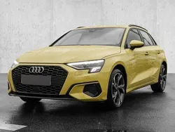 Gelb Gebraucht 2023 Audi A3 Sportback Advanced Limousine | 34.449 € (Fairer Preis)