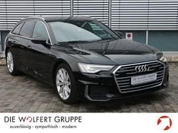 Mythosschwarz metallic Gebraucht 2021 Audi A6 S-Line Kombi | 36.880 € (Guter Preis)