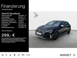 Mythosschwarz metallic Gebraucht 2023 Audi S3 Sport Limousine | 39.890 € (Guter Preis)