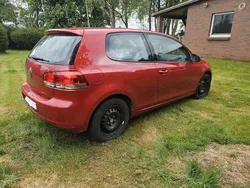 Rot Gebraucht 2009 VW Golf VI Trendline Limousine | 6.900 € (Etwas zu teuer)