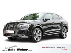 Mythosschwarz metallic Gebraucht 2024 Audi Q3 Sportback S-Line SUV | 48.480 € (Teuer)