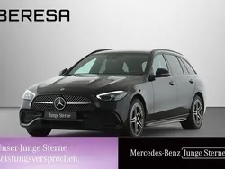 Schwarz Gebraucht 2022 Mercedes C300e AMG Limousine | 36.480 € (Fairer Preis)