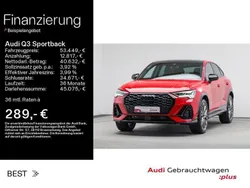 Progressivrot metallic Gebraucht 2024 Audi Q3 Sportback S-Line SUV | 53.449 € (Etwas zu teuer)