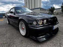 Schwarz Gebraucht 1997 BMW 318 Cabriolet M Sport Cabrio | 7.000 € (Fairer Preis)