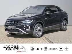 Schwarz Neu 2025 VW T-Roc Cabriolet Goal Cabrio | 42.490 € (Guter Preis)