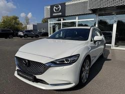 Rhodium white Gebraucht 2024 Mazda 6 Takumi-Line Kombi | 29.490 € (Guter Preis)