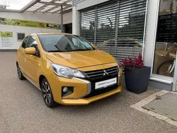 Citringelb Gebraucht 2021 Mitsubishi Space Star Select+ Limousine | 12.990 € (Etwas zu teuer)