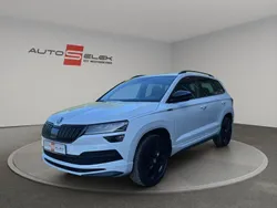 Weiß Gebraucht 2019 Skoda Karoq SportLine SUV | 22.950 € (Etwas zu teuer)