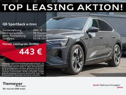 Grau Gebraucht 2024 Audi Q8 e-tron Advanced SUV | 58.240 € (Superpreis)