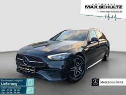 Metalliclack obsidianschwarz Gebraucht 2025 Mercedes C220 AMG Kombi | 44.690 € (Teuer)