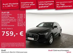 Mythosschwarz metallic Gebraucht 2022 Audi Q8 Ambiente SUV | 62.490 € (Fairer Preis)