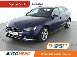 Blau Gebraucht 2020 Audi A4 Advanced Kombi | 20.970 € (Guter Preis)