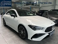 Weiß Gebraucht 2024 Mercedes CLA35 AMG Premium Coupé | 51.639 € (Guter Preis)